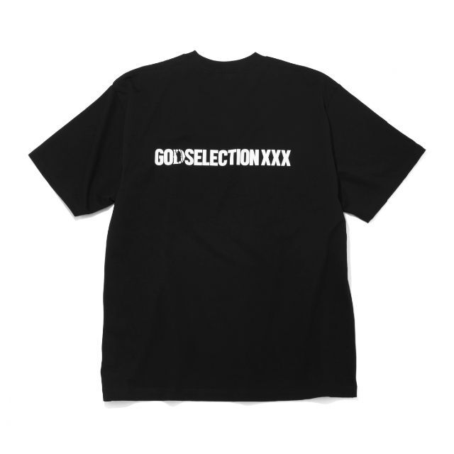 GOD SELECTION XXX(ゴッドセレクショントリプルエックス)のワンピース x GOD SELECTION XXX Tシャツ ルフィ 黒 M メンズのトップス(Tシャツ/カットソー(半袖/袖なし))の商品写真