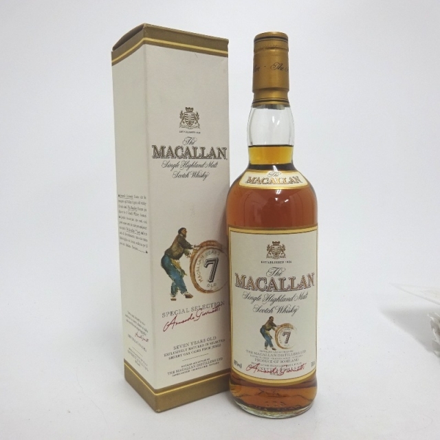 未開封★MACALLAN【マッカラン】 7年 ジオベネッティ 700ml 箱付