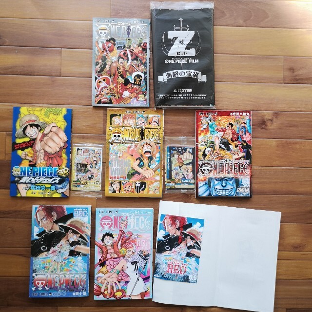 ONE PIECE FILM RED 入場者特典 ワンピース 未開封4点セット