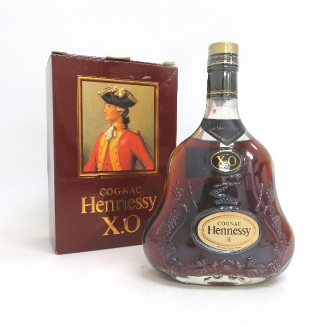 未開封★Hennessy【ヘネシー】 XO 金キャップ クリア 700ml 箱付