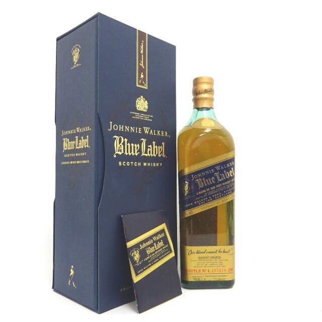 ジョニーウォーカー ブルーラベル 750ml 43% 未開栓 箱付き スコッチ ウイスキー お酒 JOHNNIE WALKER【送料無料】