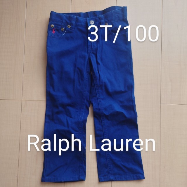 POLO RALPH LAUREN(ポロラルフローレン)の【★再値下げ☆】ポロ　ラルフローレン　100/3T　ロングパンツ キッズ/ベビー/マタニティのキッズ服男の子用(90cm~)(パンツ/スパッツ)の商品写真