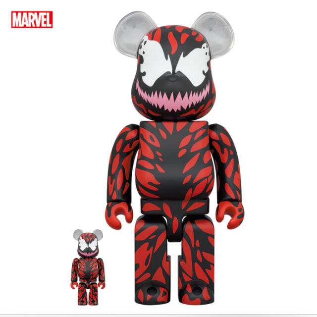 BE@RBRICK CARNAGE 100％ & 400％