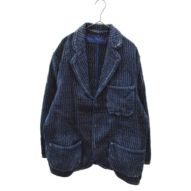 Porter Classic ポータークラシック SASHIKO JACKET 刺し子 コットン3B ジャケット インディゴ