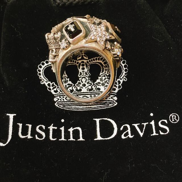 Justin Davis(ジャスティンデイビス)のジャスティンデイビス　メルティングポットリング　サイズ16号　ギャランティ付属 メンズのアクセサリー(リング(指輪))の商品写真