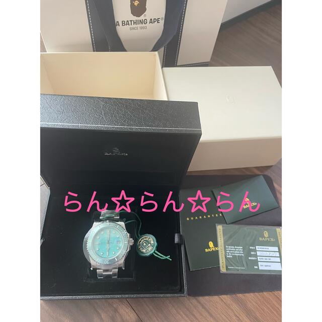 BAPE TYPE 1 BAPEX 腕時計2022型 sax