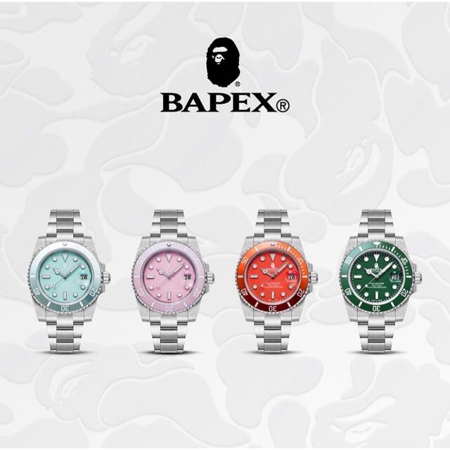 BAPE TYPE 1 BAPEX 腕時計2022型 sax