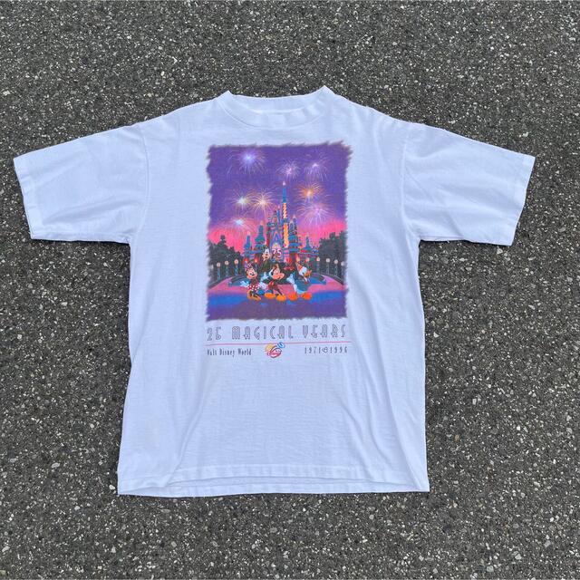 トップス【超希少】ディズニー　Tシャツ　25周年記念　ヴィンテージ　シングルステッチ