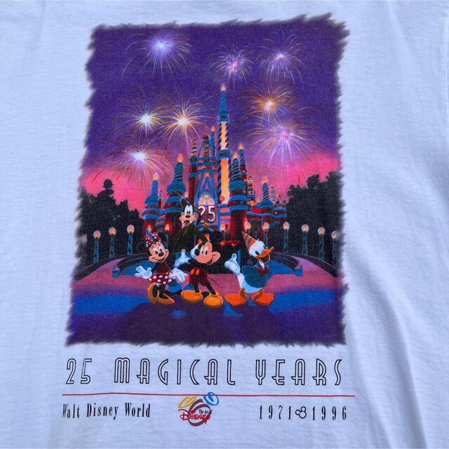 【超希少】ディズニー　Tシャツ　25周年記念　ヴィンテージ　シングルステッチ