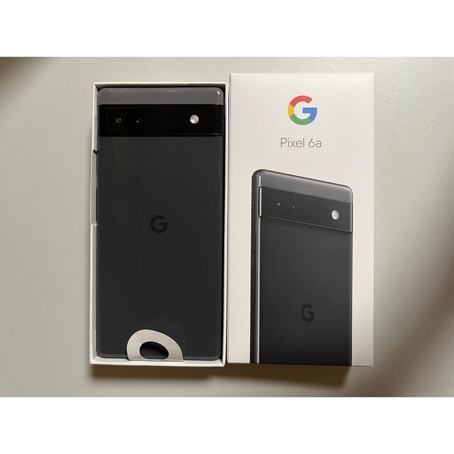 Pixel6a Google 128gb charcoal チャコール 黒 - スマートフォン本体