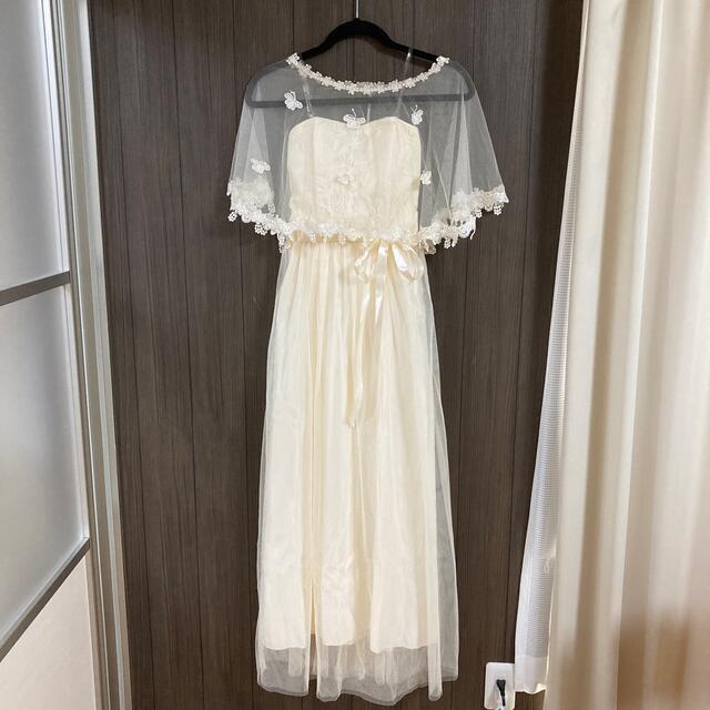 結婚式二次会　ドレス　花嫁 レディースのフォーマル/ドレス(ウェディングドレス)の商品写真