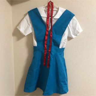 綾波レイ 式波・アスカ・ラングレー エヴァ 制服 コスプレ イベント(コスプレ)