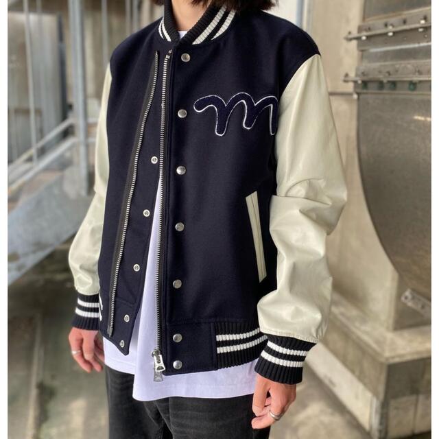 着丈66cm22AW SACAI × MADSAKI Varsity スタジャン size2 - スタジャン 着丈66cm22AW SACAI × MADSAKI Varsity スタジャン size2 - スタジャン