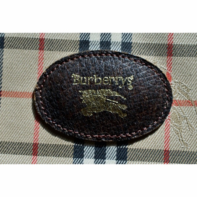 BURBERRY - バーバリーズ キャンバス×レザー ノバチェック ベージュ