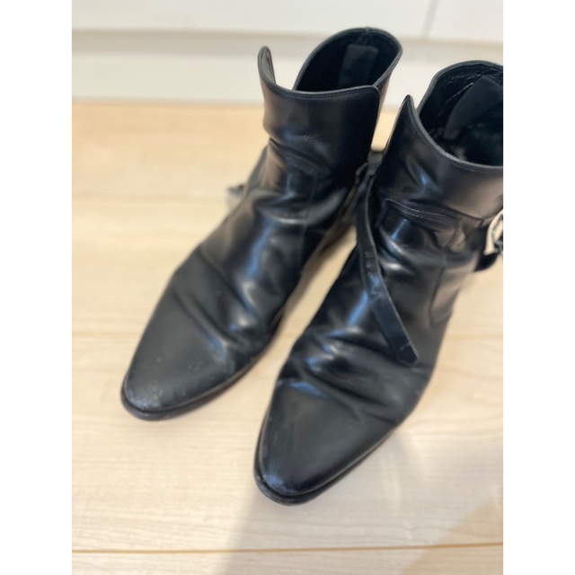 Saint Laurent サンローラン ヒールブーツ 上級品 サンローランパリ 2021年 リングヒールブーツ ブーツ