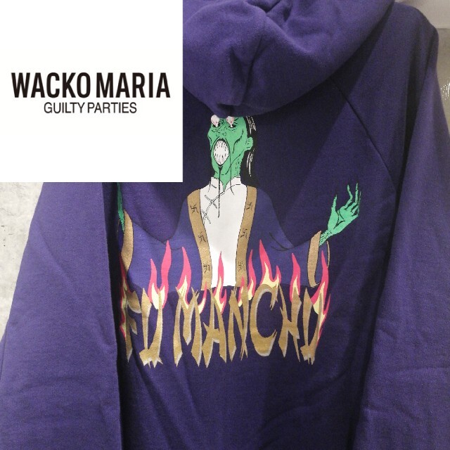 パーカー 【フーマンチュー】ワコマリア WACKO MARIA ヘビー パーカー ルード