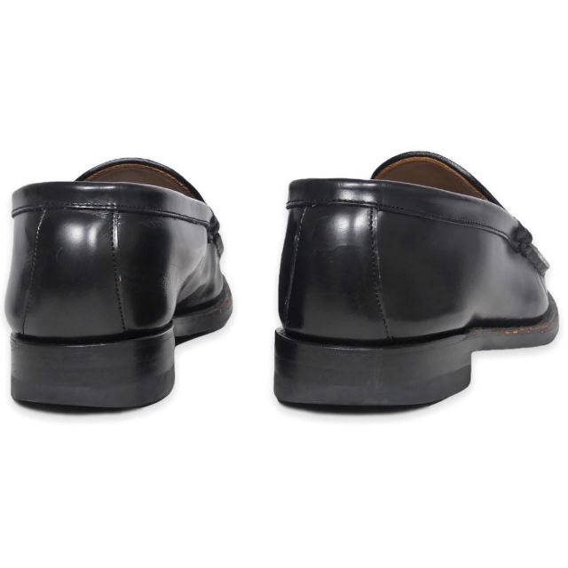 REGAL(リーガル)のリーガル ローファー 24.5 本革 黒 レザー メンズ スリッポンHH8372 メンズの靴/シューズ(スリッポン/モカシン)の商品写真