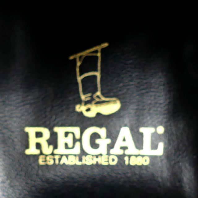 REGAL - リーガル ローファー 24.5 本革 黒 レザー メンズ スリッポン