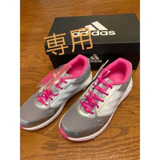 アディダス(adidas)のadidas アディダス　キッズ　スニーカー　シルバー　22.5(スニーカー)