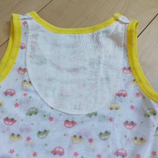 メッシュロンパース90サイズ　3枚組 キッズ/ベビー/マタニティのキッズ服男の子用(90cm~)(下着)の商品写真