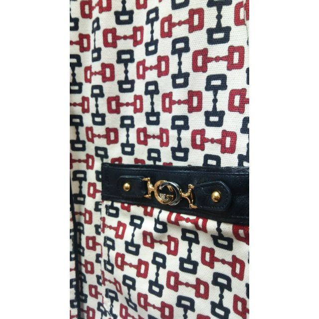 GUCCI - Gucci グッチ ホースビット プリント ジャケット GGの GUCCI - Gucci グッチ ホースビット プリント ジャケット GGの