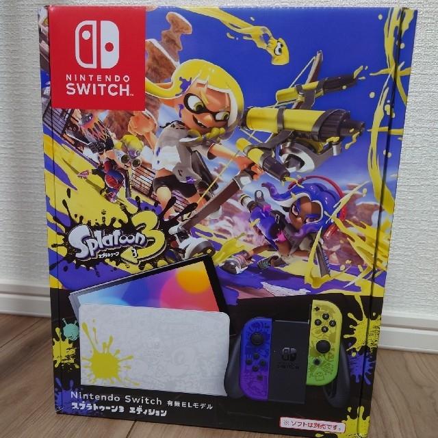 新品未開封 Nintendo Switch スプラトゥーン3 エディション 本体