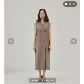 ランデブー(RANDEBOO)のランデブー　gilet long dress(ロングワンピース/マキシワンピース)