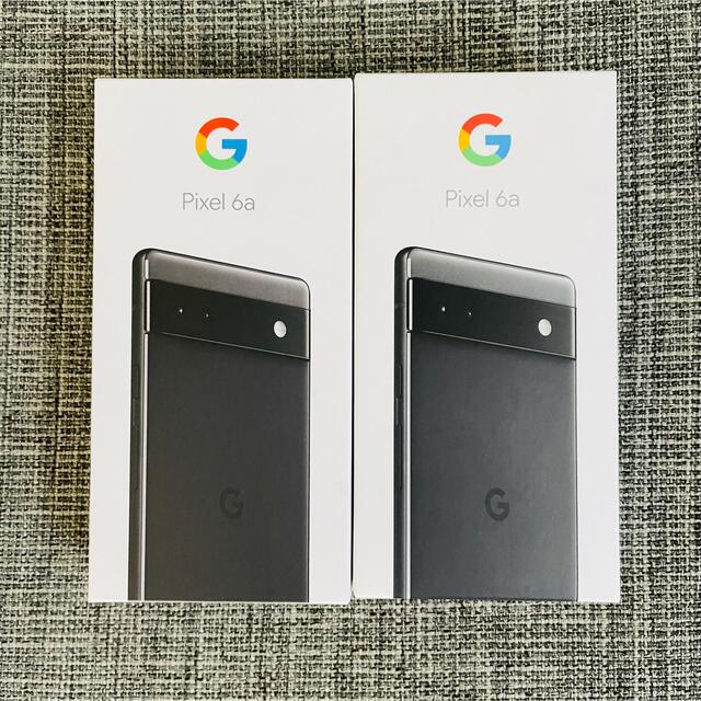 pixel6apixel6a チャコール(黒)　2台　未使用