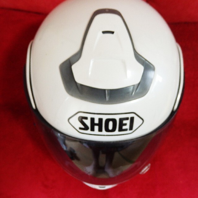 【SHOEI】 MULTITEC ヘルメットフルフェイス　Lサイズ　ホワイト 自動車/バイクのバイク(ヘルメット/シールド)の商品写真