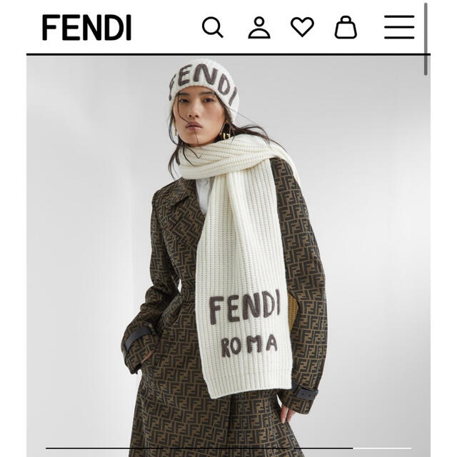 FENDI フェンディ　マフラー レディースのファッション小物(マフラー/ショール)の商品写真