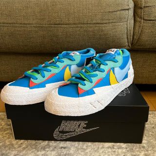 ナイキ(NIKE)のNIKE ×SACAI × KAWS BLAZER LOW 27.5cm(スニーカー)