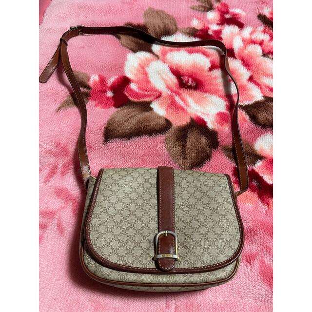 CELINE - 【黒猫shop様】CELINE  セリーヌ  ショルダーバッグ　トリオンフ