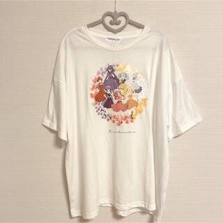 アベイル(Avail)のゾンビランドサガリベンジ Tシャツ 3L～4L ホワイト ステッカー付き 新品(Tシャツ(半袖/袖なし))