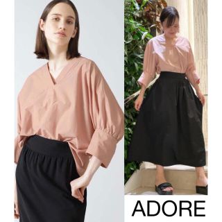 アドーア(ADORE)のダッフィー様専用　2021 ADORE アドーア ライトコットンブラウス(シャツ/ブラウス(長袖/七分))