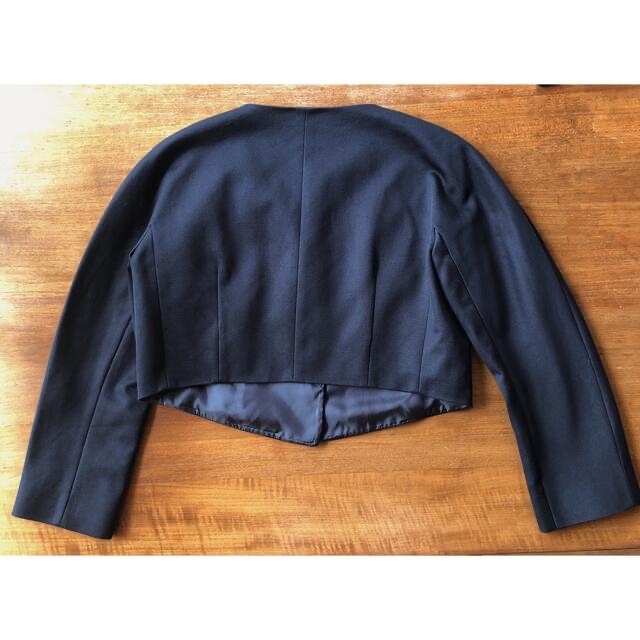 Jil Sander(ジルサンダー)のJil Sander Navy ジル サンダー ネイビークロップド ジャケット レディースのジャケット/アウター(その他)の商品写真