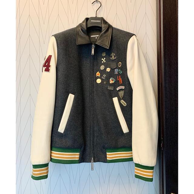 春早割 DSQUARED2 美品✨メンズ✨ディースクエアード2ブルゾン