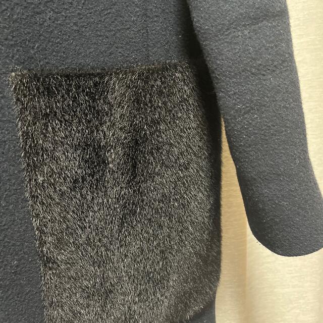 LUCA(ルカ)のLUCAノーカラーコート レディースのジャケット/アウター(ロングコート)の商品写真
