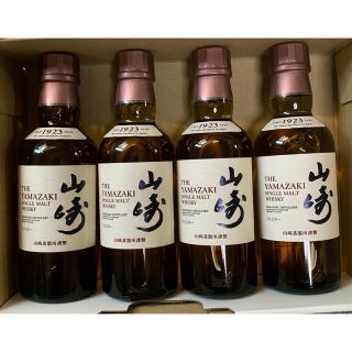 サントリー　ウイスキー　山崎　ミニボトル　180ml 4本セット