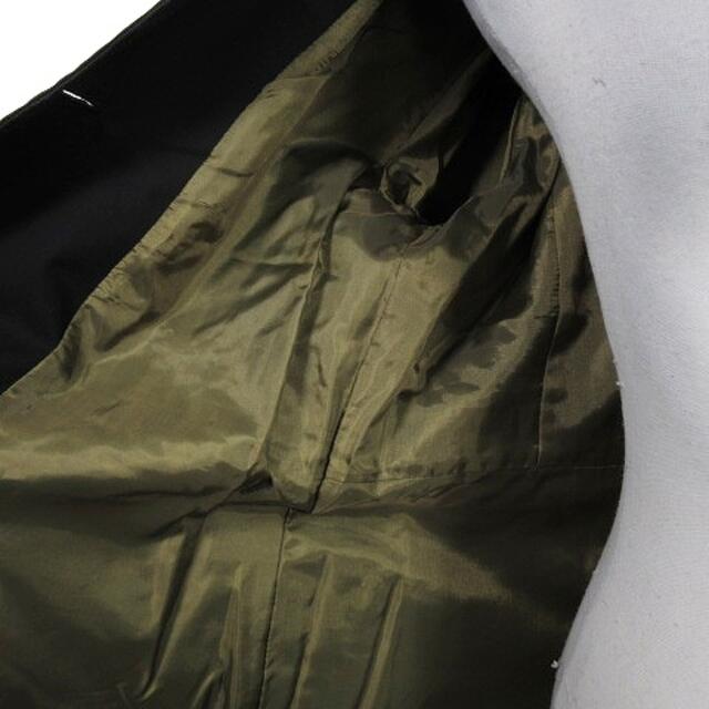 KEITH(キース)のキース コート ステンカラー 長袖 ロング シングル コットン 無地 38 黒 レディースのジャケット/アウター(その他)の商品写真