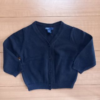 ベビーギャップ(babyGAP)のbaby gap カーディガン　紺　70cm(カーディガン/ボレロ)