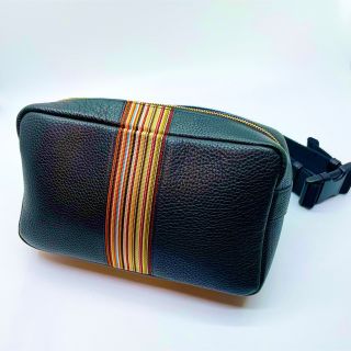 ポールスミス(Paul Smith)のポールスミス　ボディーバッグ　Black 美品。(ボディーバッグ)