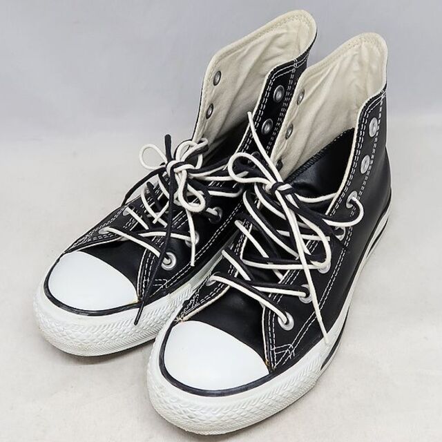 CONVERSE(コンバース)のコンバース  レザー オールスター HI ブラック ( 1C023 )　23.5 レディースの靴/シューズ(スニーカー)の商品写真