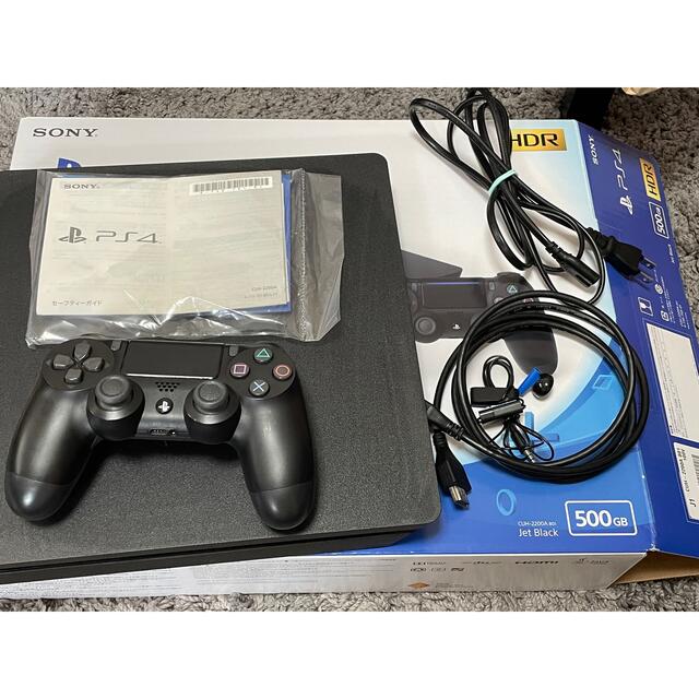 PS4 本体 CHU-2200A BO1 Jet Black 500GB