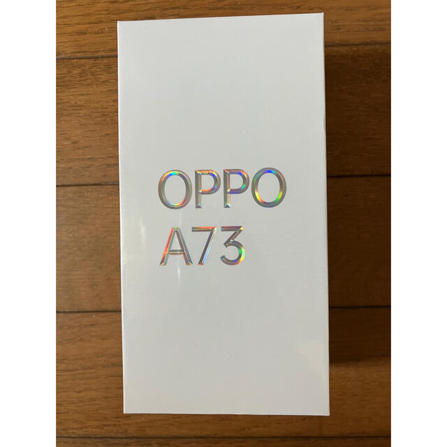 新品／未開封　OPPO A73 ネービー ブルーOPPOメーカー型番