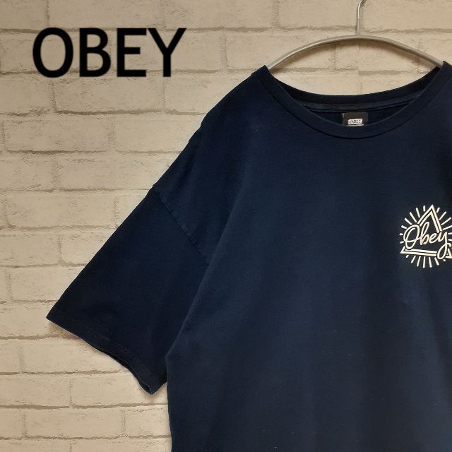 OBEY(オベイ)の古着 オベイ 半袖Tシャツ aru00097 メンズのトップス(Tシャツ/カットソー(半袖/袖なし))の商品写真