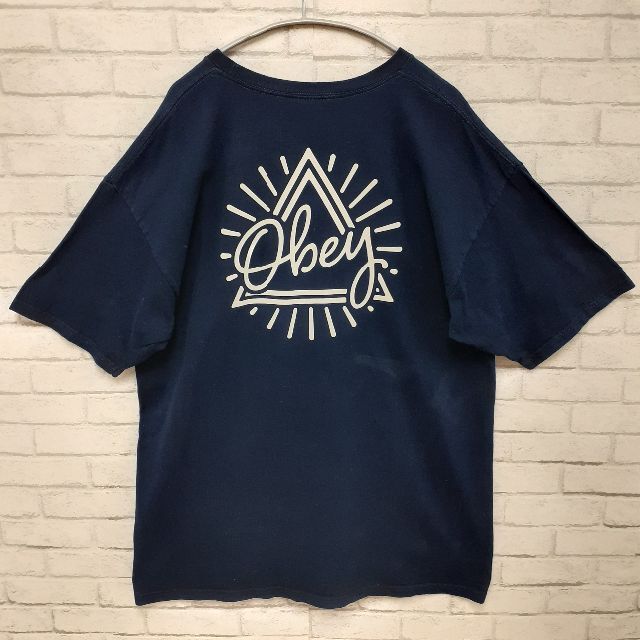 OBEY(オベイ)の古着 オベイ 半袖Tシャツ aru00097 メンズのトップス(Tシャツ/カットソー(半袖/袖なし))の商品写真