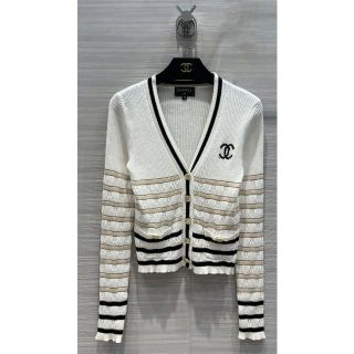 シャネル ニットカーディガンの通販 100点以上 | CHANELを買うならラクマ