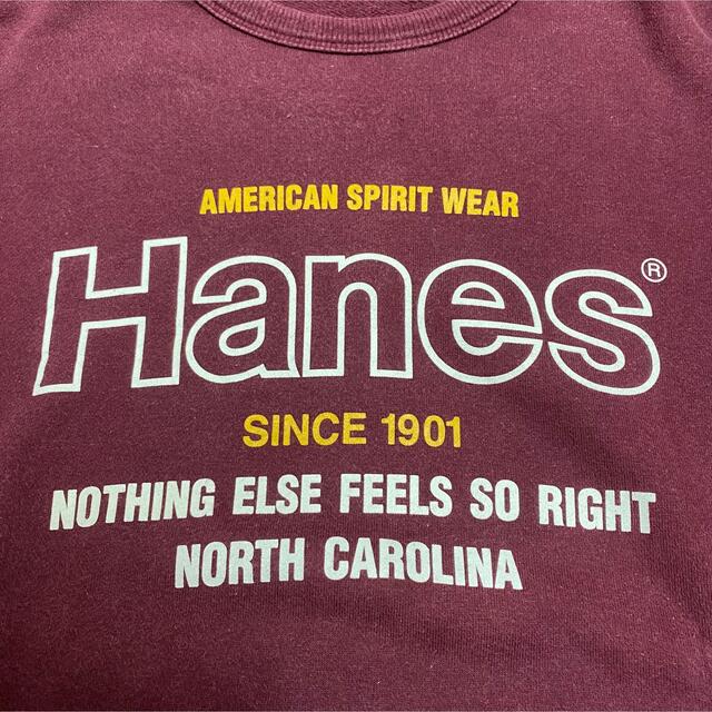 Hanes(ヘインズ)の90s 古着 ヴィンテージ ヘインズ スウェット ビッグシルエット ゆるだぼ メンズのトップス(スウェット)の商品写真