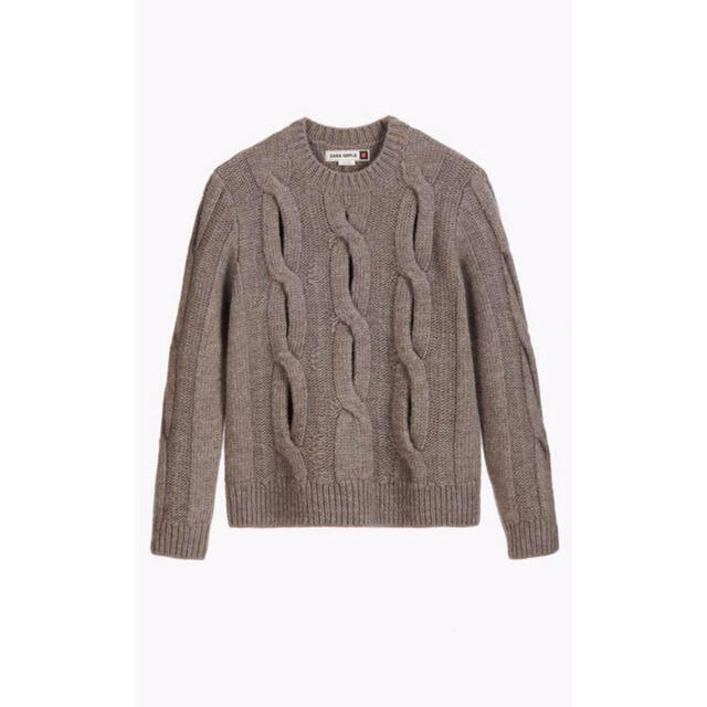 未使用 ZARA SRPLS ケーブルニット L | gellonautos.cl