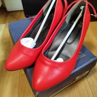 超美品◆N'Or◆赤◆パンプス(ハイヒール/パンプス)